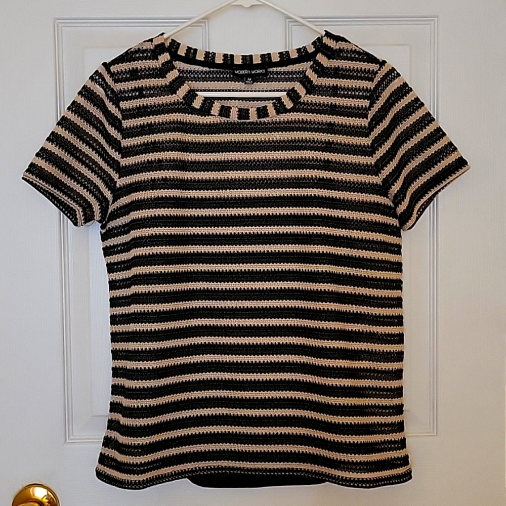Modern Works crochet top